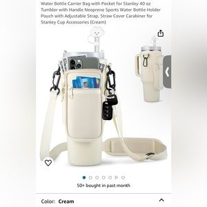 Stanley Bottle Carrier Bag with Pocket for 40oz cup